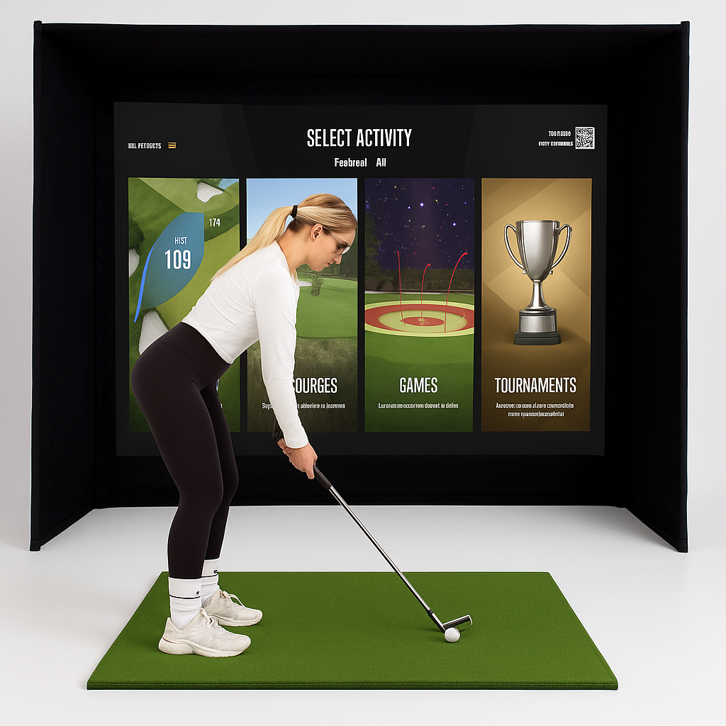 SimBox Golf Simulator Enclosure