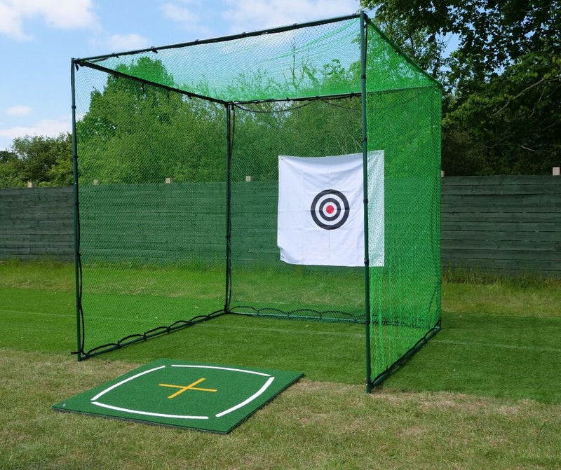 GolfBays Full Swing Golf Practice Driving Net Cage