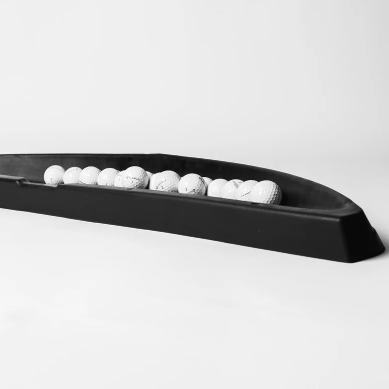 GolfBays D-Shaped Rubber Ball Tray