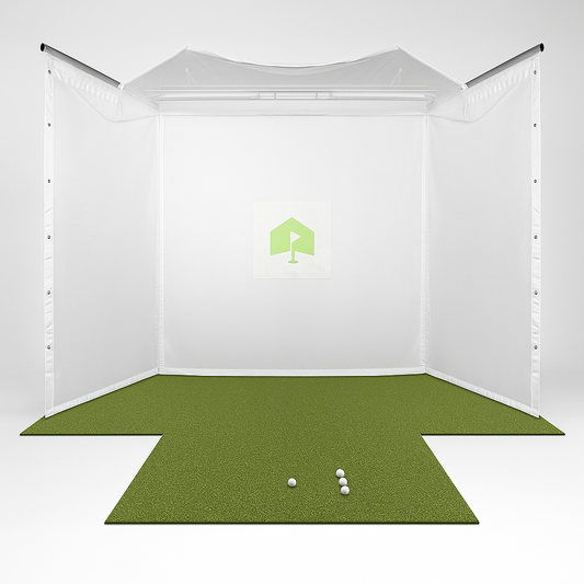 HomeCourse Retractable Pro Golf 180 Screen