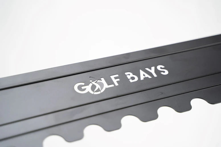 GolfBays 14 Club Storage Rack with Floor Equipment Storage Shelf