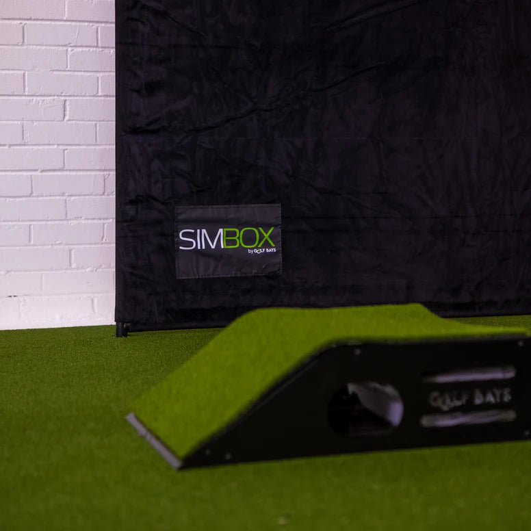 GolfBays SIMBOX Golf Simulator Hitting Enclosure (6 Sizes)