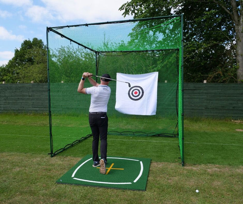 GolfBays Full Swing Golf Practice Driving Net Cage