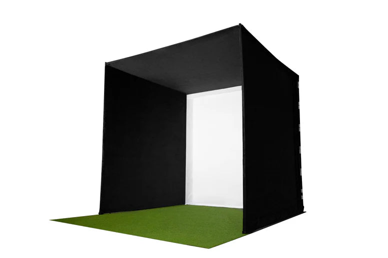 GolfBays SIMBOX Golf Simulator Hitting Enclosure (6 Sizes)